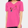 Missy's Relaxed Jersey Short-Sleeve V-Neck T-Shirt Thumbnail