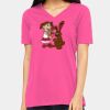 Missy's Relaxed Jersey Short-Sleeve V-Neck T-Shirt Thumbnail