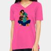 Missy's Relaxed Jersey Short-Sleeve V-Neck T-Shirt Thumbnail