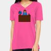 Missy's Relaxed Jersey Short-Sleeve V-Neck T-Shirt Thumbnail
