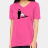Missy's Relaxed Jersey Short-Sleeve V-Neck T-Shirt Thumbnail