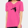 Missy's Relaxed Jersey Short-Sleeve V-Neck T-Shirt Thumbnail