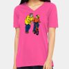 Missy's Relaxed Jersey Short-Sleeve V-Neck T-Shirt Thumbnail