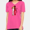 Missy's Relaxed Jersey Short-Sleeve V-Neck T-Shirt Thumbnail