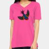 Missy's Relaxed Jersey Short-Sleeve V-Neck T-Shirt Thumbnail