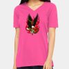 Missy's Relaxed Jersey Short-Sleeve V-Neck T-Shirt Thumbnail