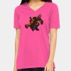 Missy's Relaxed Jersey Short-Sleeve V-Neck T-Shirt Thumbnail