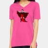Missy's Relaxed Jersey Short-Sleeve V-Neck T-Shirt Thumbnail