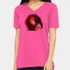 Missy's Relaxed Jersey Short-Sleeve V-Neck T-Shirt Thumbnail