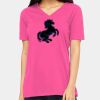 Missy's Relaxed Jersey Short-Sleeve V-Neck T-Shirt Thumbnail