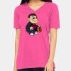 Missy's Relaxed Jersey Short-Sleeve V-Neck T-Shirt Thumbnail