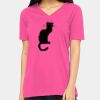 Missy's Relaxed Jersey Short-Sleeve V-Neck T-Shirt Thumbnail