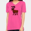 Missy's Relaxed Jersey Short-Sleeve V-Neck T-Shirt Thumbnail