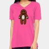 Missy's Relaxed Jersey Short-Sleeve V-Neck T-Shirt Thumbnail