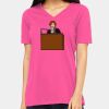 Missy's Relaxed Jersey Short-Sleeve V-Neck T-Shirt Thumbnail