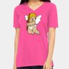 Missy's Relaxed Jersey Short-Sleeve V-Neck T-Shirt Thumbnail