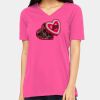 Missy's Relaxed Jersey Short-Sleeve V-Neck T-Shirt Thumbnail
