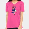 Missy's Relaxed Jersey Short-Sleeve V-Neck T-Shirt Thumbnail