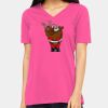 Missy's Relaxed Jersey Short-Sleeve V-Neck T-Shirt Thumbnail