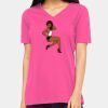 Missy's Relaxed Jersey Short-Sleeve V-Neck T-Shirt Thumbnail