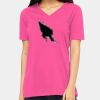 Missy's Relaxed Jersey Short-Sleeve V-Neck T-Shirt Thumbnail
