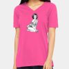 Missy's Relaxed Jersey Short-Sleeve V-Neck T-Shirt Thumbnail