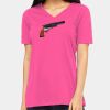 Missy's Relaxed Jersey Short-Sleeve V-Neck T-Shirt Thumbnail