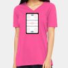 Missy's Relaxed Jersey Short-Sleeve V-Neck T-Shirt Thumbnail