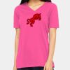 Missy's Relaxed Jersey Short-Sleeve V-Neck T-Shirt Thumbnail