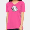 Missy's Relaxed Jersey Short-Sleeve V-Neck T-Shirt Thumbnail