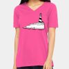 Missy's Relaxed Jersey Short-Sleeve V-Neck T-Shirt Thumbnail
