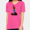 Missy's Relaxed Jersey Short-Sleeve V-Neck T-Shirt Thumbnail