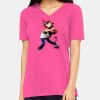 Missy's Relaxed Jersey Short-Sleeve V-Neck T-Shirt Thumbnail