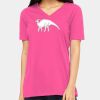 Missy's Relaxed Jersey Short-Sleeve V-Neck T-Shirt Thumbnail