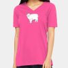 Missy's Relaxed Jersey Short-Sleeve V-Neck T-Shirt Thumbnail