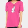 Missy's Relaxed Jersey Short-Sleeve V-Neck T-Shirt Thumbnail