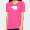 Missy's Relaxed Jersey Short-Sleeve V-Neck T-Shirt Thumbnail