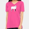 Missy's Relaxed Jersey Short-Sleeve V-Neck T-Shirt Thumbnail