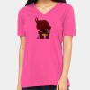 Missy's Relaxed Jersey Short-Sleeve V-Neck T-Shirt Thumbnail