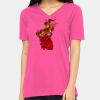Missy's Relaxed Jersey Short-Sleeve V-Neck T-Shirt Thumbnail