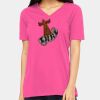 Missy's Relaxed Jersey Short-Sleeve V-Neck T-Shirt Thumbnail