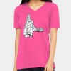 Missy's Relaxed Jersey Short-Sleeve V-Neck T-Shirt Thumbnail