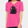 Missy's Relaxed Jersey Short-Sleeve V-Neck T-Shirt Thumbnail