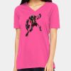 Missy's Relaxed Jersey Short-Sleeve V-Neck T-Shirt Thumbnail