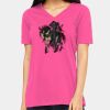 Missy's Relaxed Jersey Short-Sleeve V-Neck T-Shirt Thumbnail