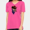 Missy's Relaxed Jersey Short-Sleeve V-Neck T-Shirt Thumbnail
