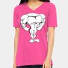 Missy's Relaxed Jersey Short-Sleeve V-Neck T-Shirt Thumbnail