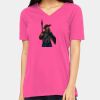 Missy's Relaxed Jersey Short-Sleeve V-Neck T-Shirt Thumbnail
