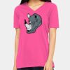 Missy's Relaxed Jersey Short-Sleeve V-Neck T-Shirt Thumbnail
