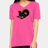 Missy's Relaxed Jersey Short-Sleeve V-Neck T-Shirt Thumbnail